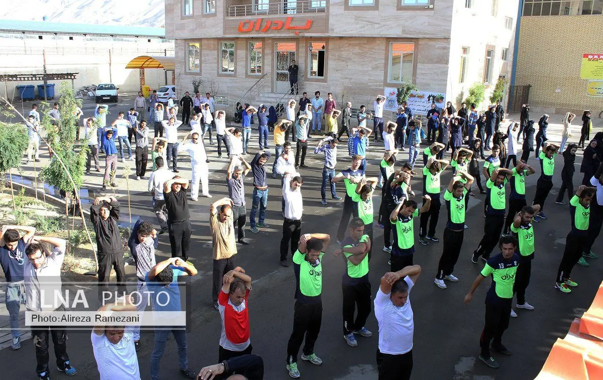 زنگ صبحگاهی ورزش کارگری در سال 95 با حضور کارگران شرکت پگاه کلید می خورد