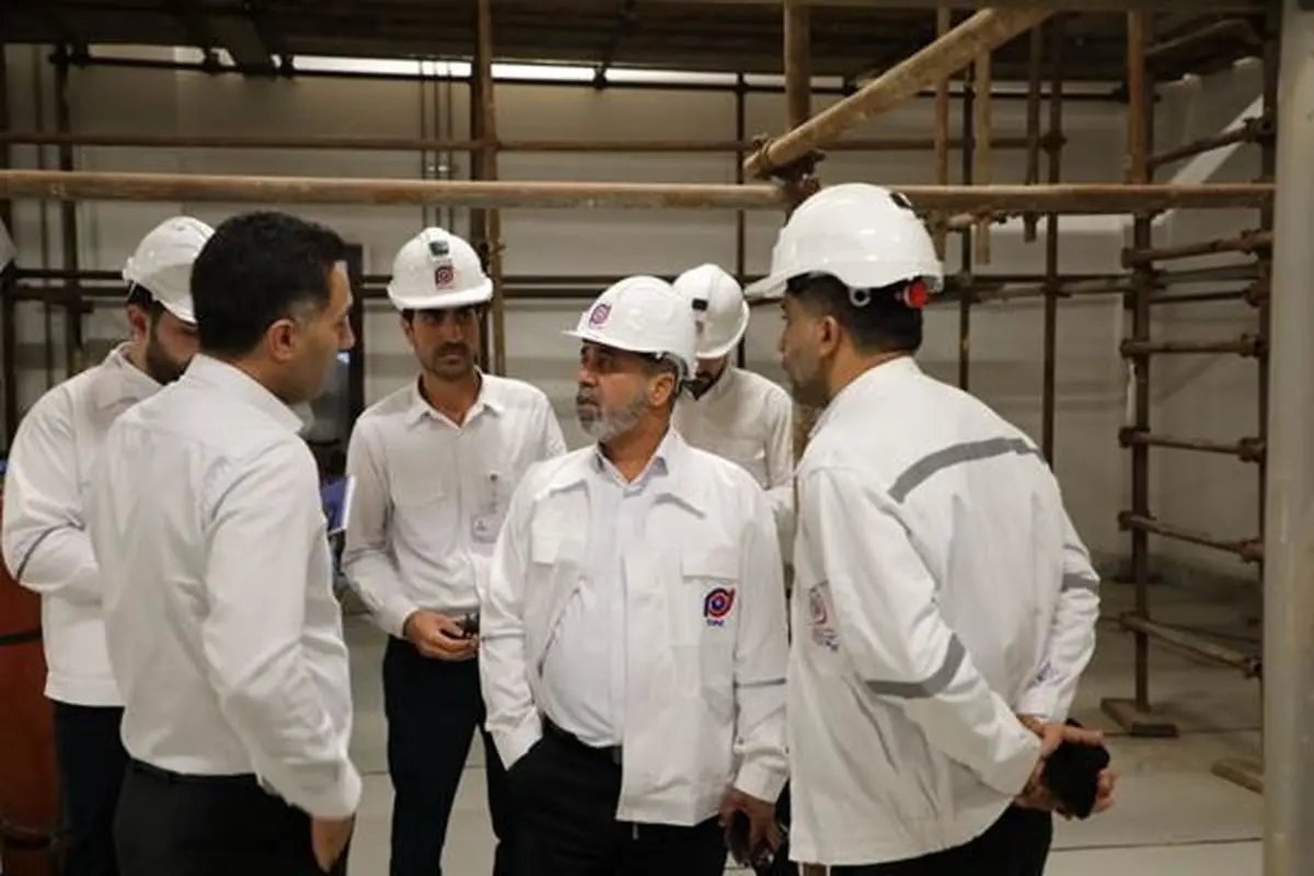 بازدید دکتر دولتی زاده از روند پیشرفت پروژه آفسایت پارک استایرن