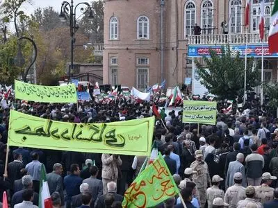راهپیمایی ۱۳ آبان در آذربایجان غربی برگزار شد