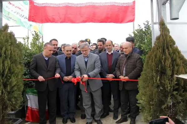 افتتاح و بهره برداری از گلخانه مکانیزه تولید بذر و نشاء در محمدشهر کرج