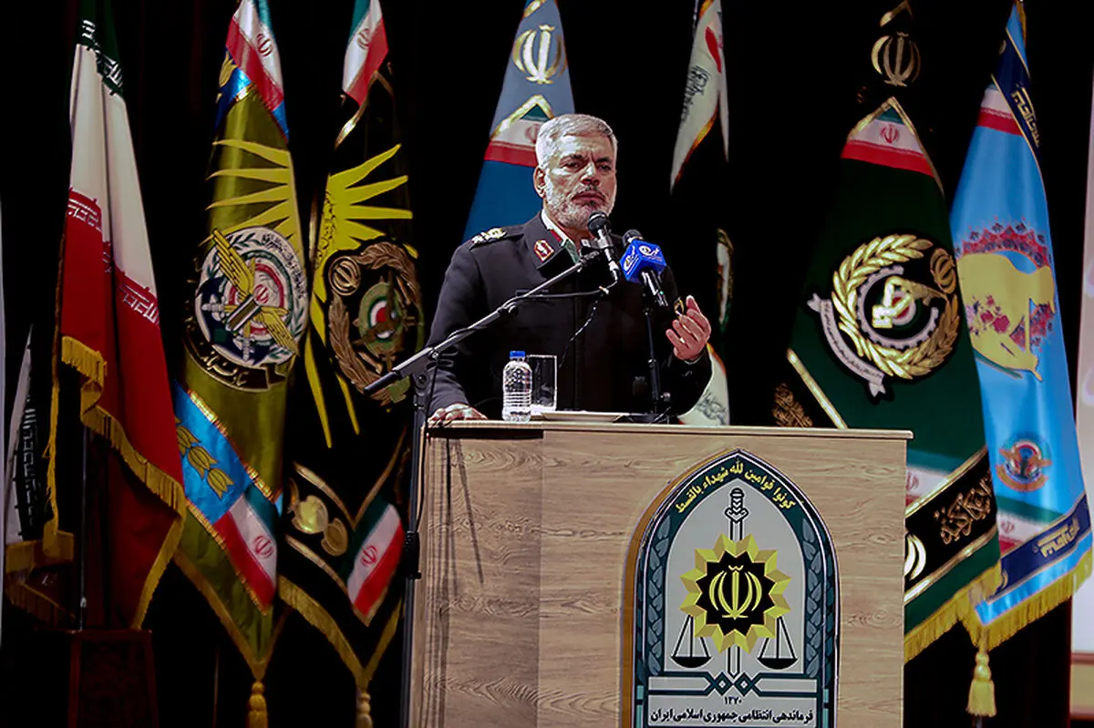 برگزاری اختتامیه جشنواره «جوان سرباز» به میزبانی فراجا/ تحویل درفش برگزاری جشنواره آتی به سربازان سپاه