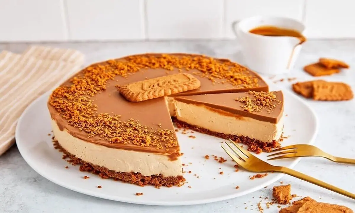 طرز تهیه چیز کیک لوتوس