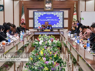 نشست خبری فرمانده انتظامی تهران بزرگ