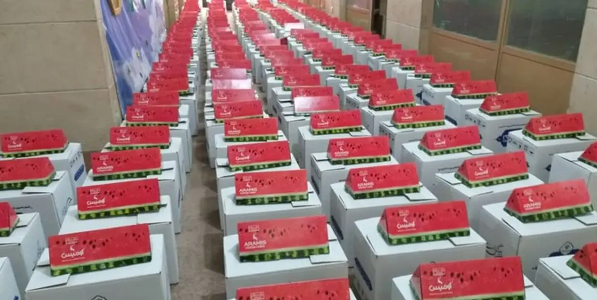 توزیع بیش از 2هزار و 700بسته یلدای مهدوی در غرب شیراز