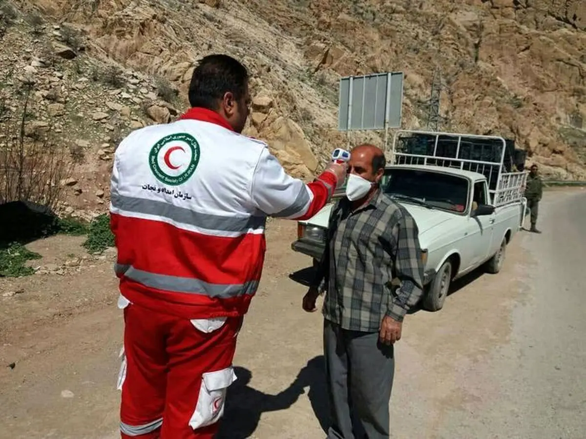‌ادامه تلاش نجاتگران جمعیت هلال احمر تا پایان بحران شیوع کرونا در خوزستان