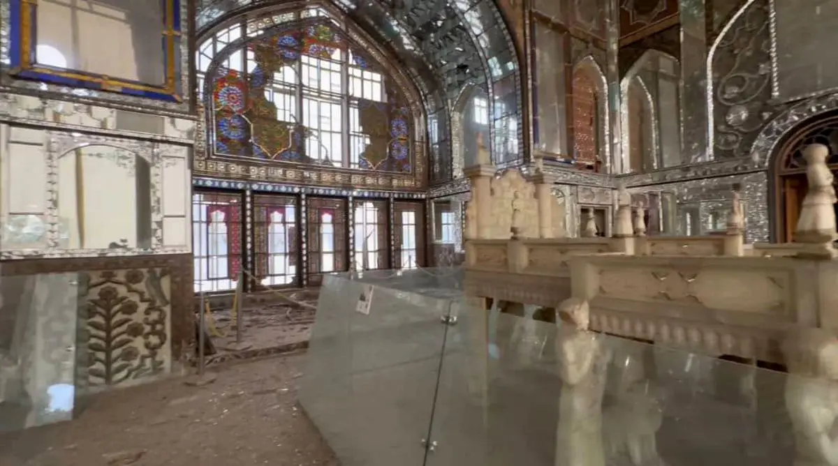 ازحمله به محدوده تاریخی تهران؛ آسیب به کاخ گلستان و بازار بزرگ/ وزیر میراث: پیگیری از مسیرهای بین‌المللی