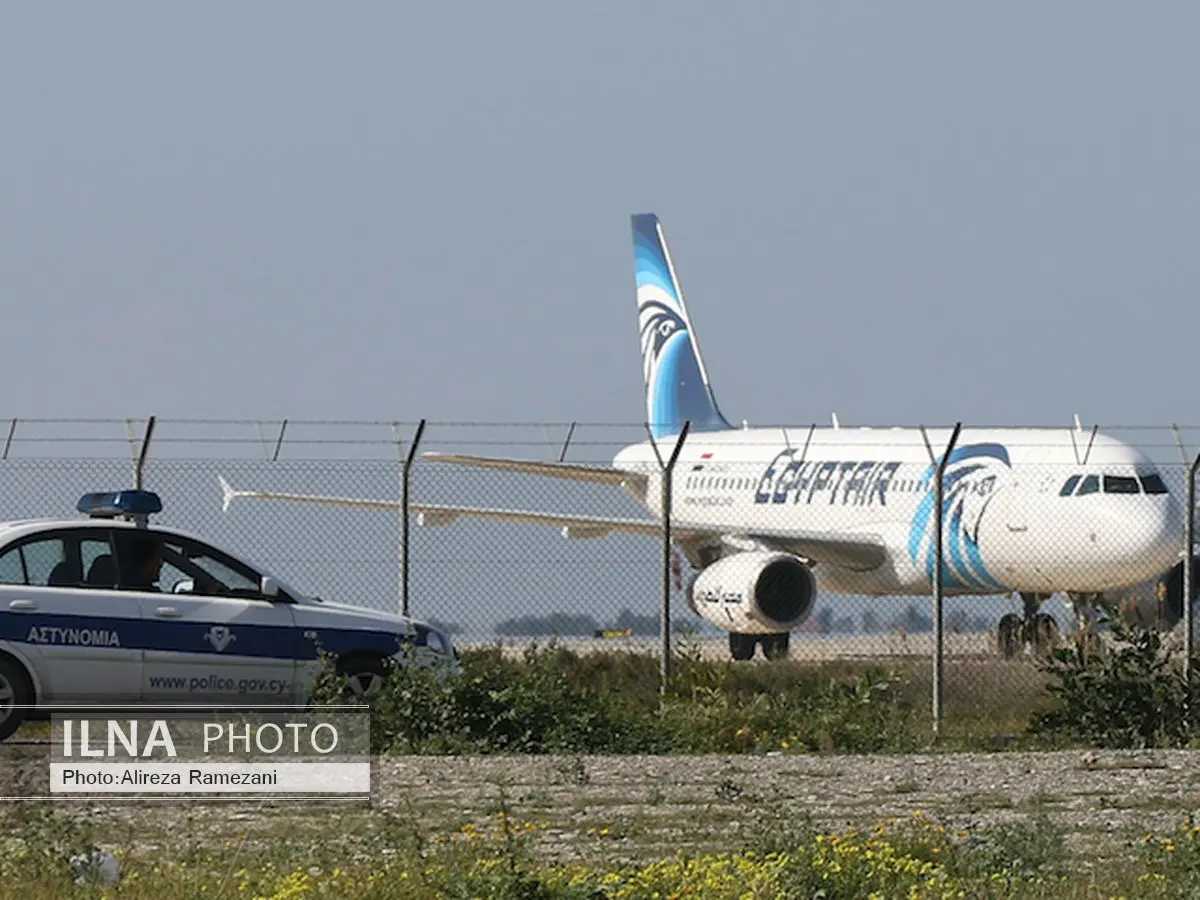 رباینده هواپیمای مسافربری مصر دستگیر شد