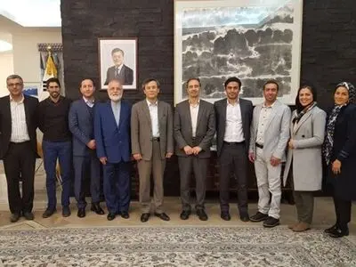 ضیافت شام اسکی‌بازان با سفیر کره‌جنوبی
