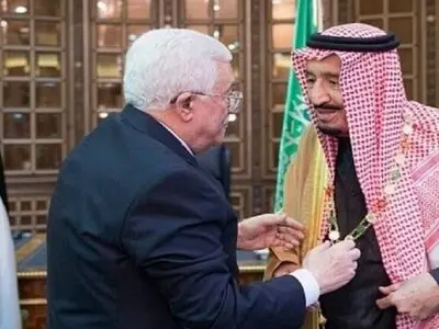 نامه محمود عباس به پادشاه عربستان