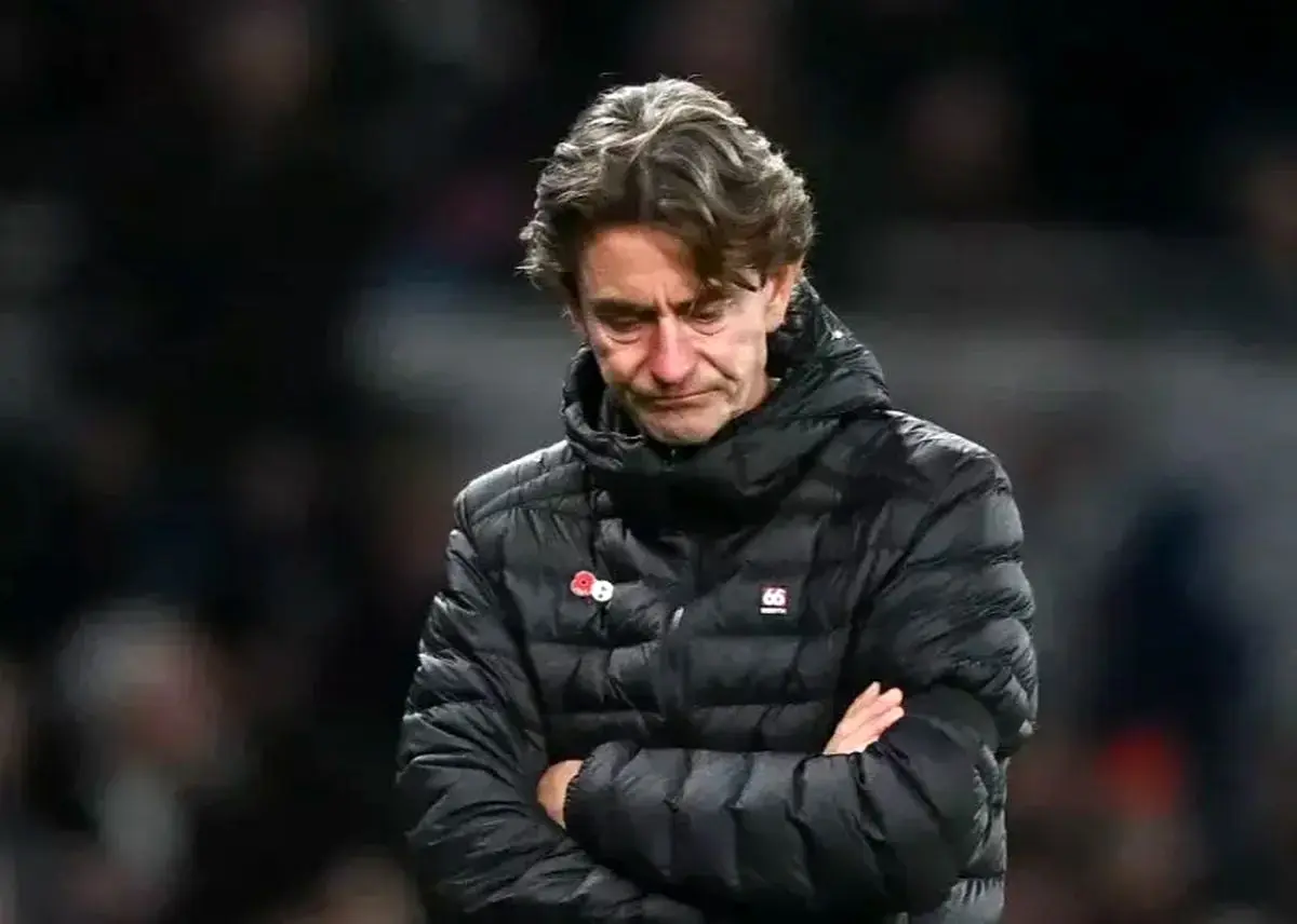 توماس فرانک در آستانه اخراج از تاتنهام