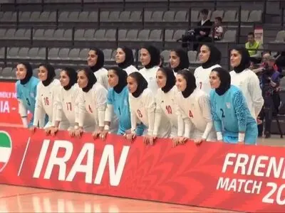 تساوی پرهیجان فوتسال زنان ایران و روسیه در دیدار دوستانه