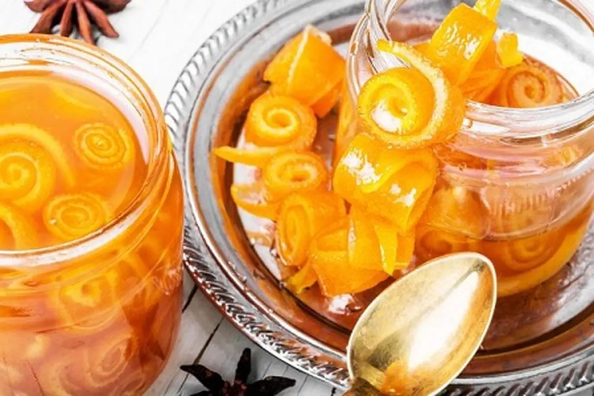 طرز تهیه مربای پوست نارنج