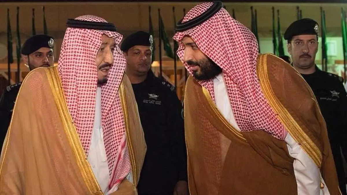 حضور پادشاه و ولیعهد سعودی در منطقه مرزی با اردن