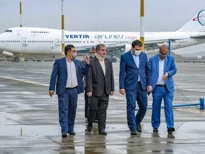 بازدیو مدیر عامل پست جمهوری اسلامی ایران از شرکت خدمات هوایی پیام