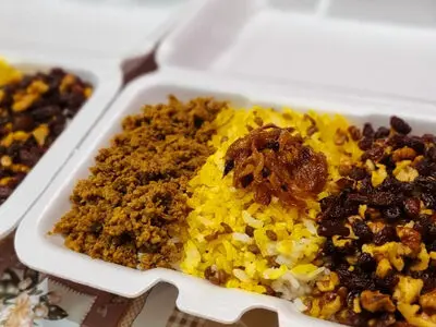 طرز تهیه عدس‌پلو خوشمزه و مجلسی به روش نذری