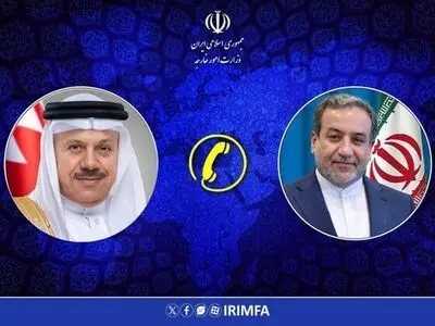 ايران والبحرين تؤكدان على مواصلة الحوار في اطار التوافقات الحاصلة بين البلدين