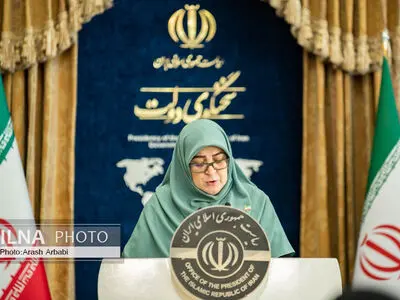متحدثة الحكومة الإيرانية:‌ لم يتخذ بعد أي قرار في مجلس الأمن لإعادة القرارات الملغاة
