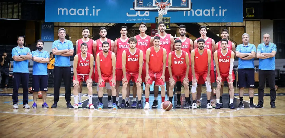 تیم ملی بسکتبال ایران نوین در رقابت های چهارجانبه ارمنستان
