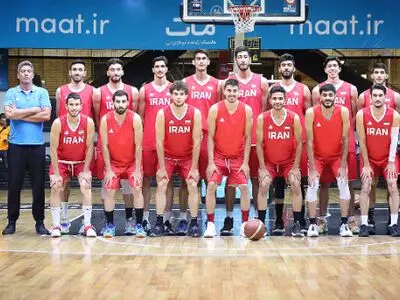 تیم ملی بسکتبال ایران نوین در رقابت های چهارجانبه ارمنستان