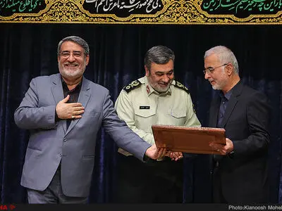 مراسم تودیع و معارفه دبیرکل ستاد مبارزه با مواد مخدر 