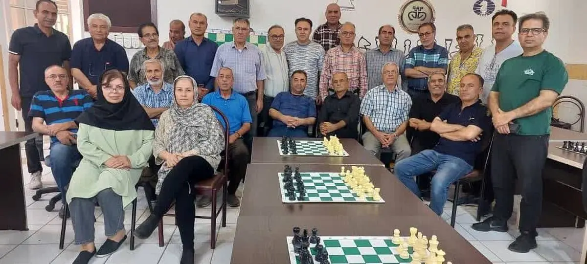 معرفی برترین‌های مسابقات ریتد پیشکسوتان شطرنج فارس