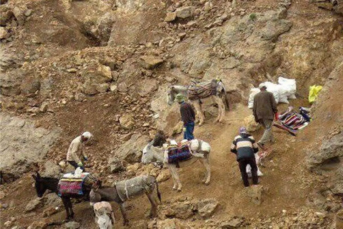 ریزش تونل معدن و جان‌باختن یک نفر در جریان برداشت غیرمجاز 
