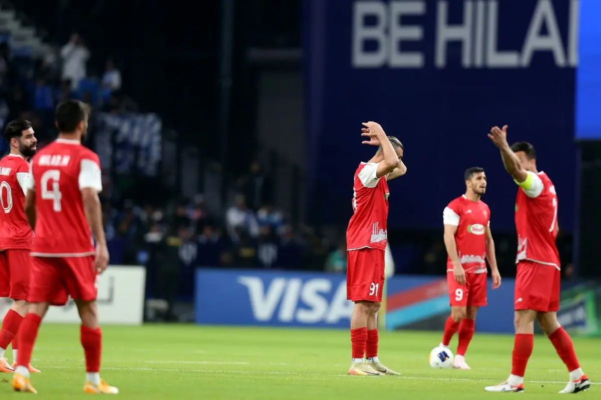 گزارش تصویری: شکست ۴ گله پرسپولیس مقابل الهلال