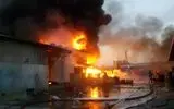 آتش سوزی در شرکت تولید مرغ تویسرکان تلفات جانی نداشت 