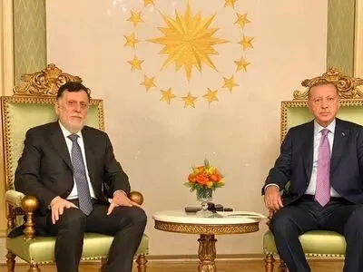 دیدار اردوغان و السراج در استانبول 
