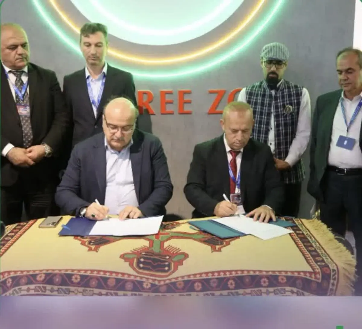 اتحادیه صادرکنندگان و واردکنندگان اقلیم کردستان عراق  با منطقه آزاد ارس یادداشت تفاهم امضا کردند
