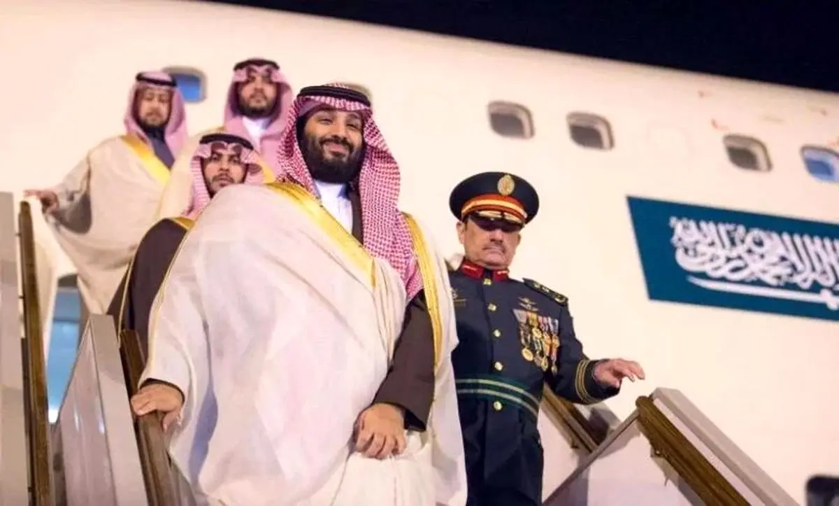 محمد بن سلمان به عمان رفت