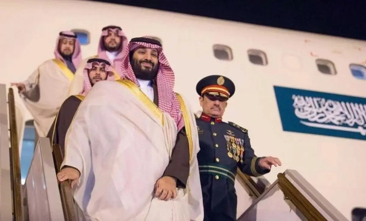 محمد بن سلمان به عمان رفت
