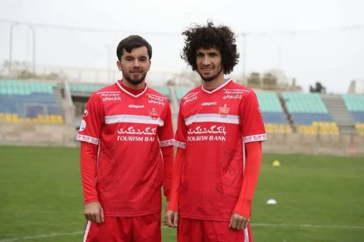 ستاره تاجیکستانی پرسپولیس آماده حضور در بازی سپاهان (عکس)