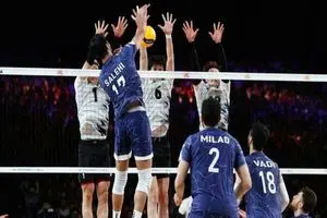 موفقیت والیبال ژاپن در سایه رکود ایران