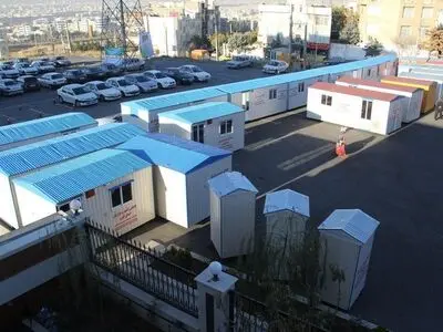 ارسال 35 کانکس به مناطق زلزله‌زده کرمانشاه