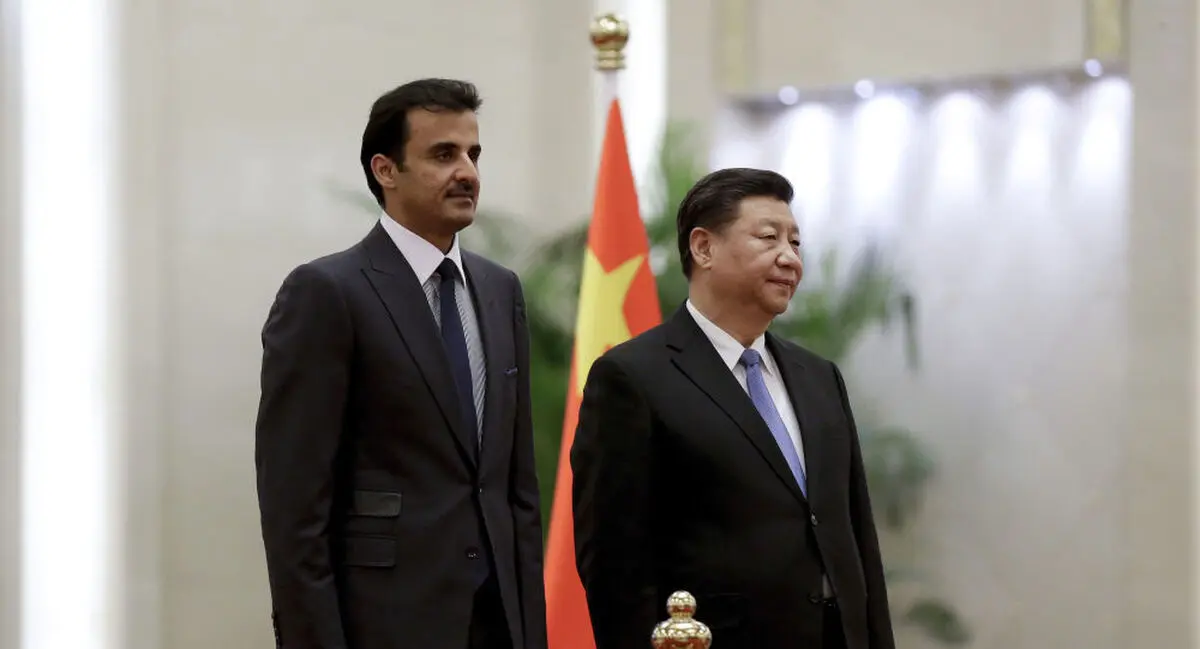 گفت‌وگوی تلفنی امیر قطر با رئیس‌جمهوری چین 