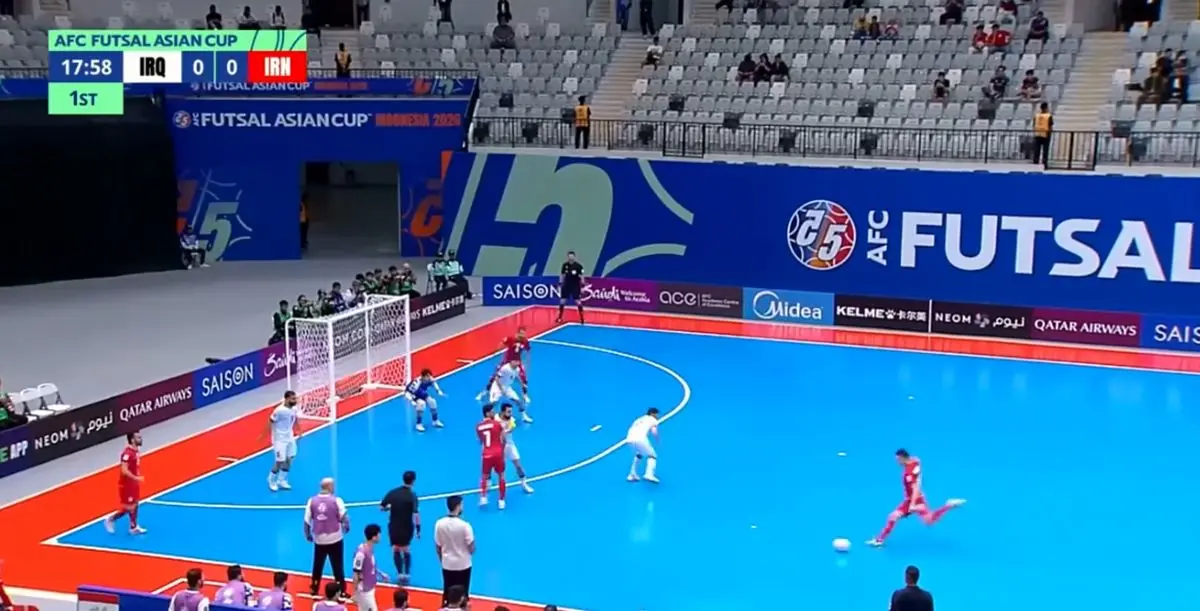 ویدئو: خلاصه فوتسال ایران 4-2 عراق 