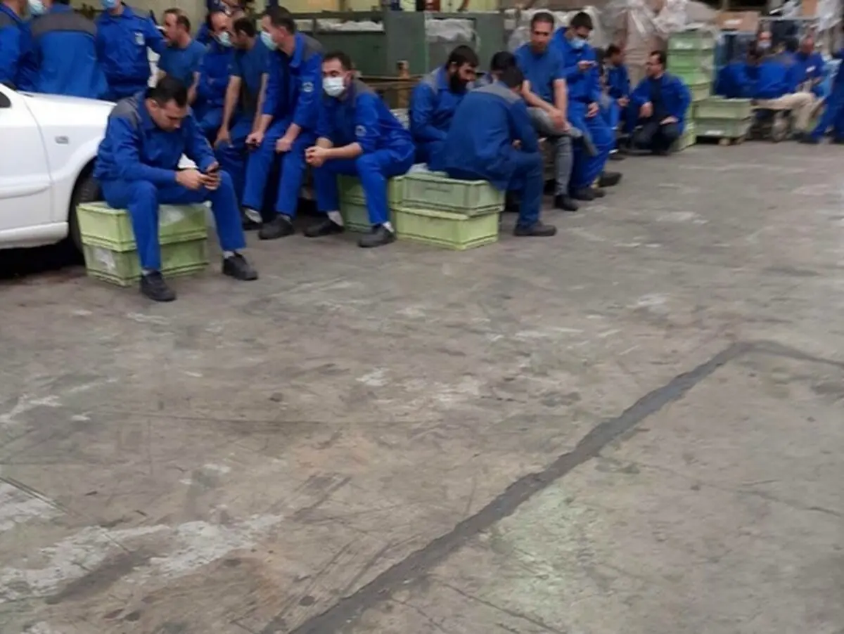 بازگشت به کار کارگران معترض کارخانه ایران خودروی تبریز 