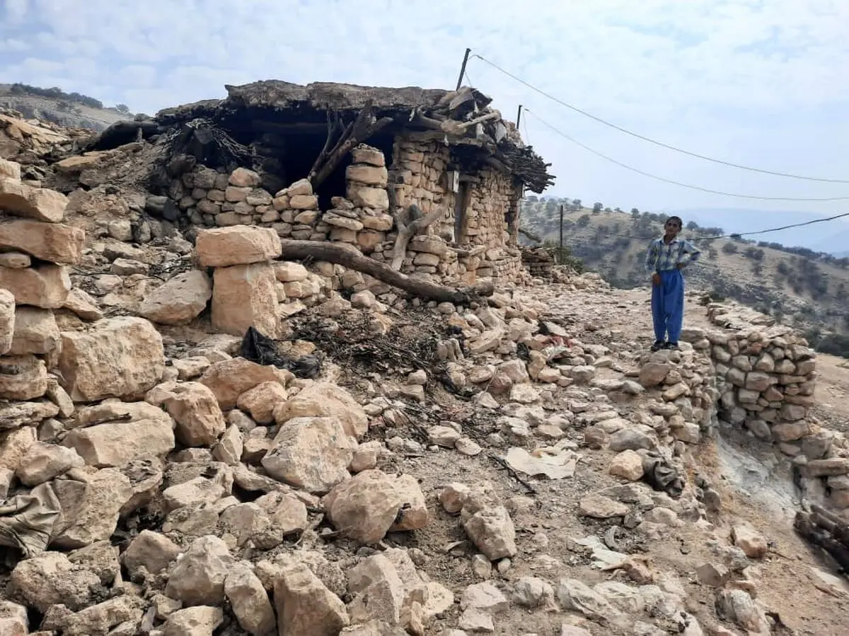 آسیب به ۱۳۰ روستای اندیکا /تخریب کامل ۳۳۰ خانه و ۱۹ مدرسه + تصاویر