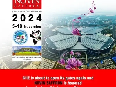 حضور نوین زعفران در نمایشگاه واردات چین
