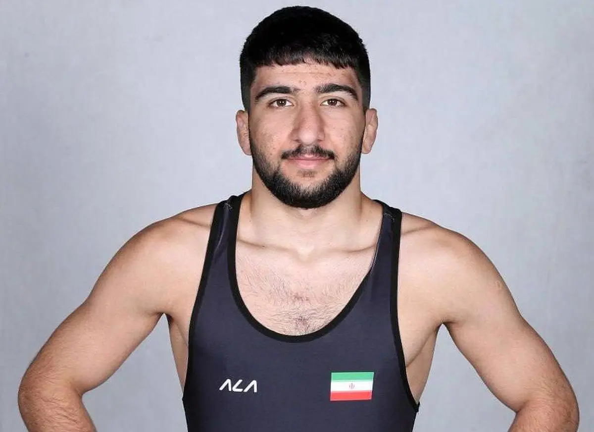 عکس پیام احمدی کشتی گیر