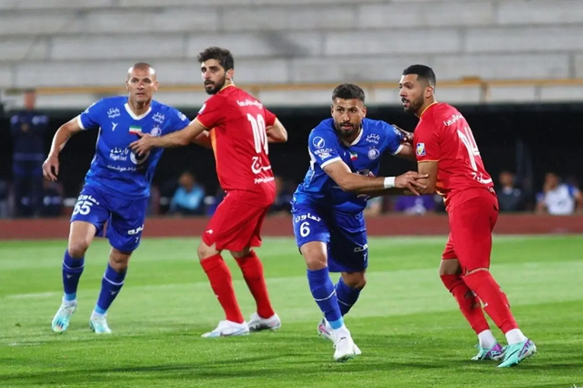 گلزن استقلال مقابل فولاد غایب قطعی آبی ها