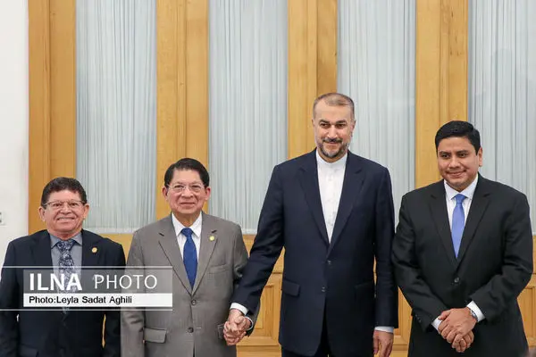 دیدار وزرای خارجه ایران و نیکاراگوئه 