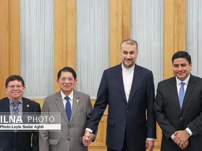 دیدار وزرای خارجه ایران و نیکاراگوئه 
