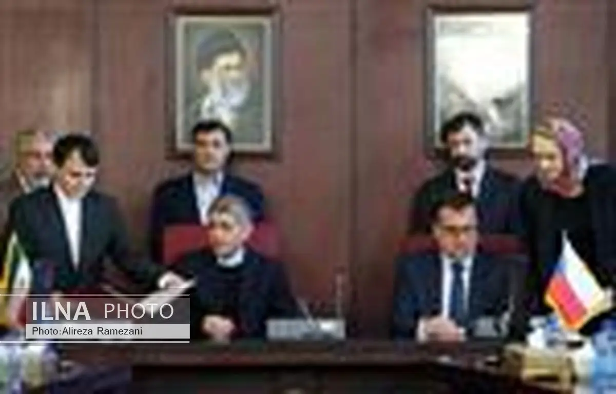 امضای موافقتنامه همکاری های اقتصادی بین ایران و چک