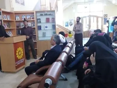 افتتاح بخش نابینایان کتابخانه الغدیر خمینی شهر