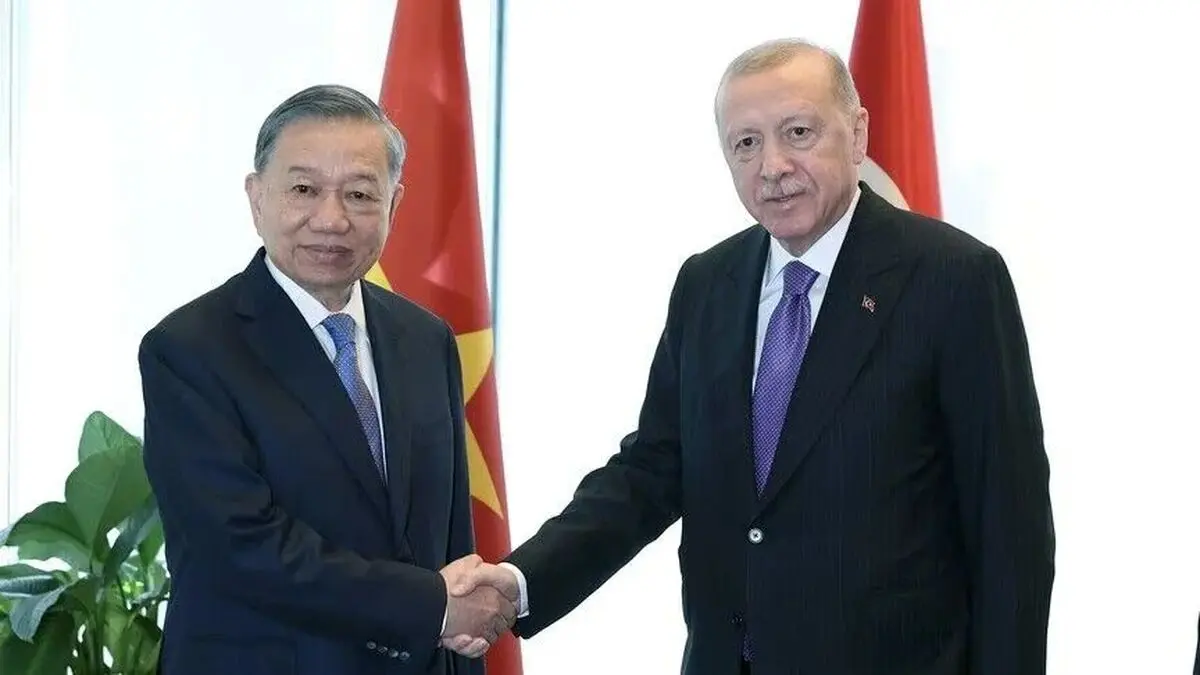 اردوغان با همتای ویتنامی دیدار کرد
