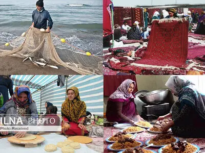 رقص رنگ‌ها در باد تا تور صیادان دریا