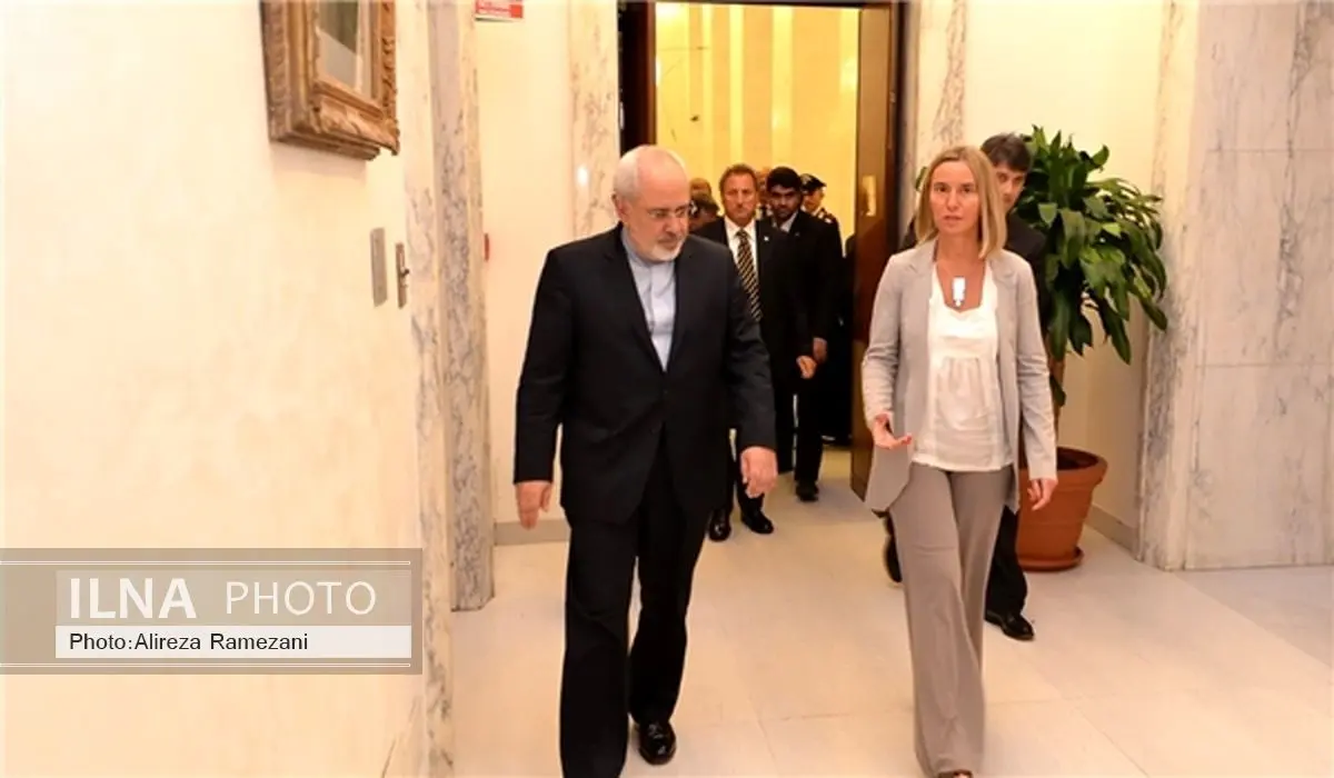 دیدار ظریف و موگرینی آغاز شد