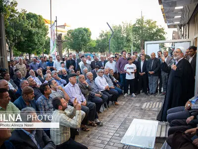 افتتاح ستاد انتخاباتی "مسعود پزشکیان" در شهر شال